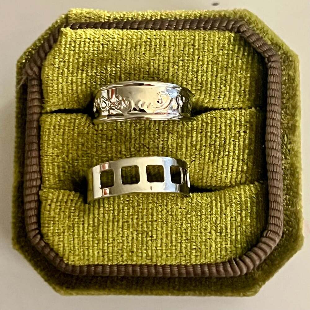 Stainless Steel Silver (2) Piece Adjustable Toe Ring Set